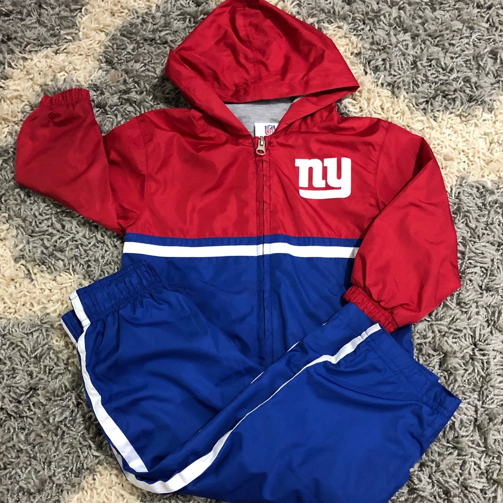 New York Giants Toddler Track Suit